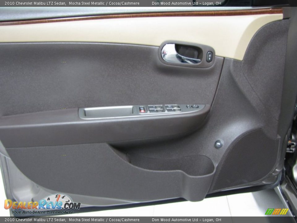 2010 Chevrolet Malibu LTZ Sedan Mocha Steel Metallic / Cocoa/Cashmere Photo #9