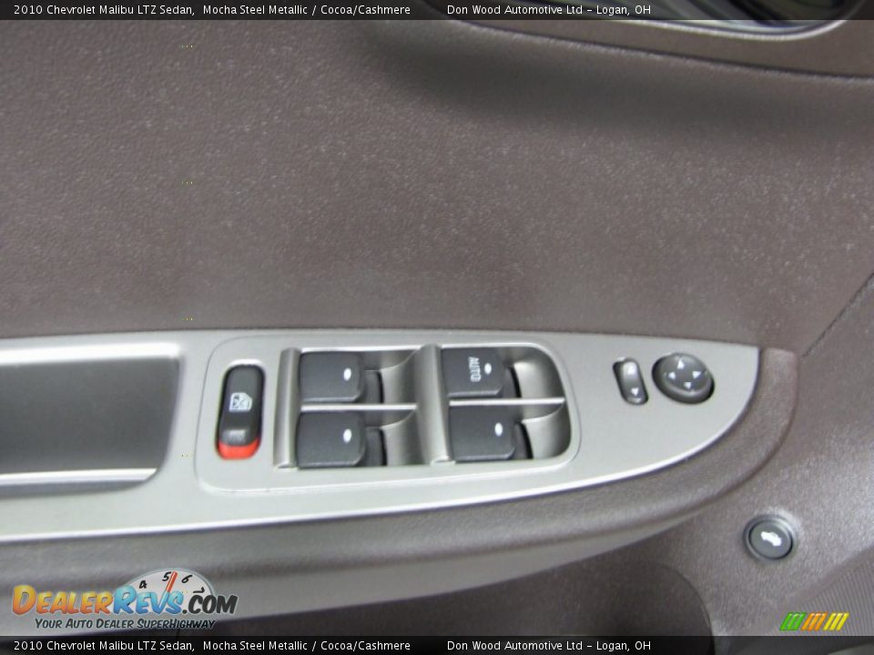 2010 Chevrolet Malibu LTZ Sedan Mocha Steel Metallic / Cocoa/Cashmere Photo #10