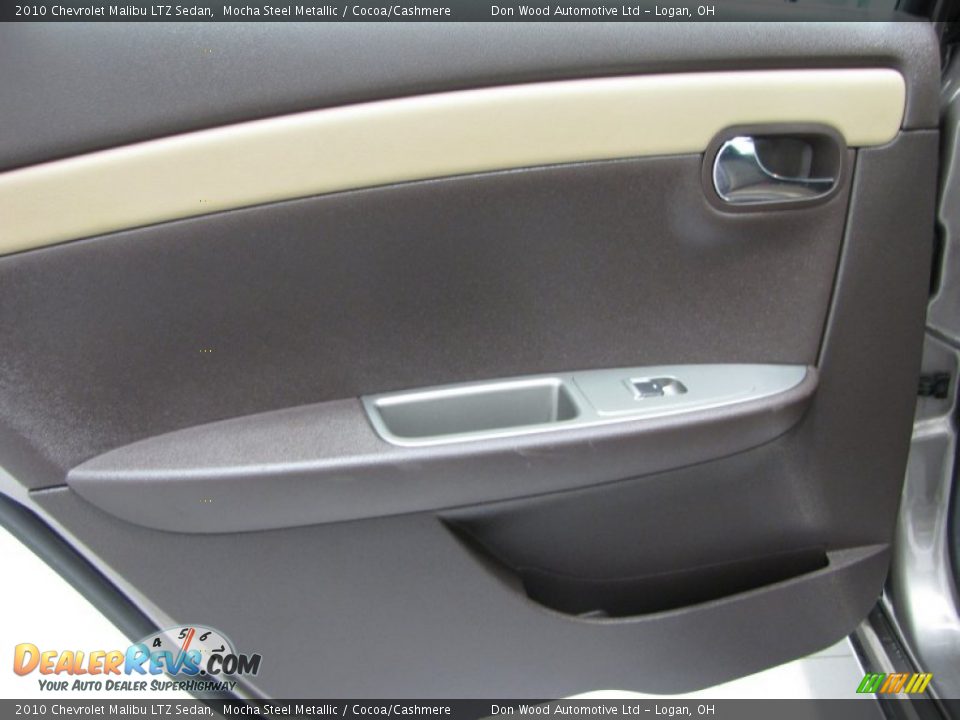 2010 Chevrolet Malibu LTZ Sedan Mocha Steel Metallic / Cocoa/Cashmere Photo #11