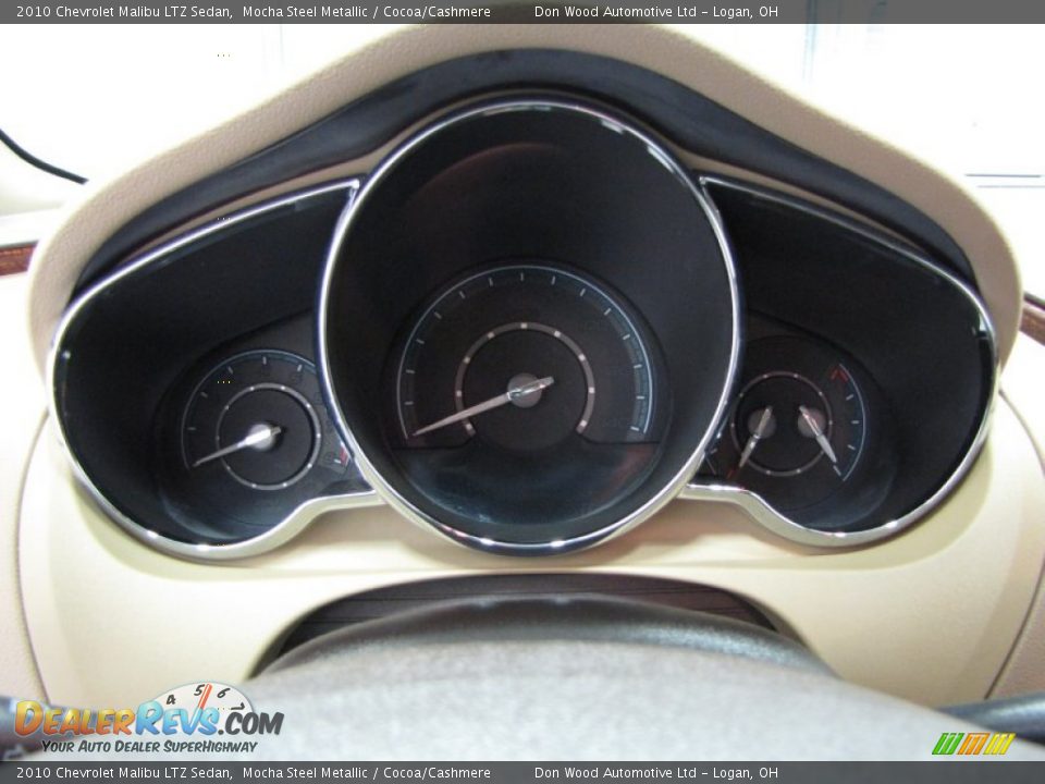 2010 Chevrolet Malibu LTZ Sedan Mocha Steel Metallic / Cocoa/Cashmere Photo #19