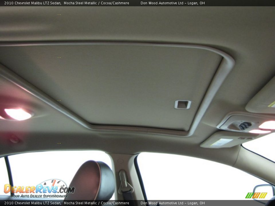 2010 Chevrolet Malibu LTZ Sedan Mocha Steel Metallic / Cocoa/Cashmere Photo #23