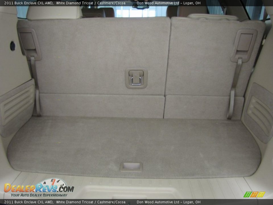 2011 Buick Enclave CXL AWD White Diamond Tricoat / Cashmere/Cocoa Photo #3