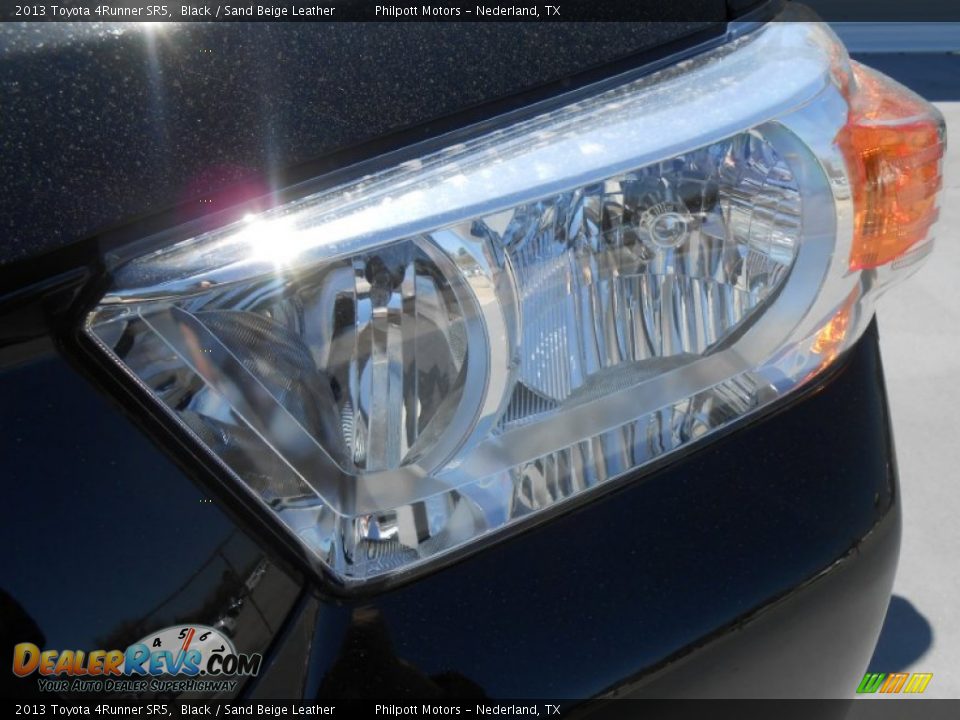 2013 Toyota 4Runner SR5 Black / Sand Beige Leather Photo #9
