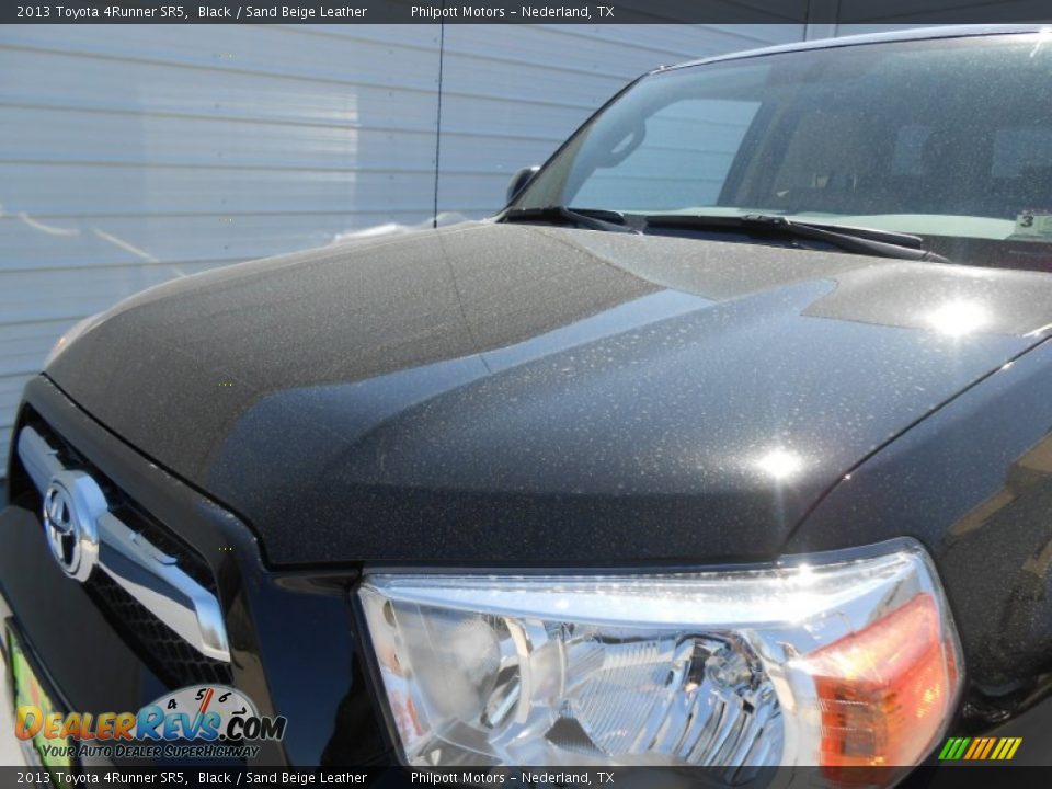 2013 Toyota 4Runner SR5 Black / Sand Beige Leather Photo #10