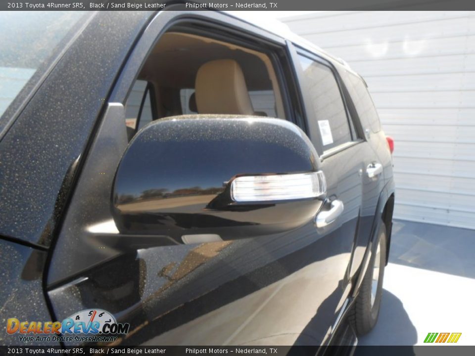 2013 Toyota 4Runner SR5 Black / Sand Beige Leather Photo #12
