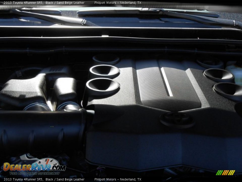 2013 Toyota 4Runner SR5 Black / Sand Beige Leather Photo #18