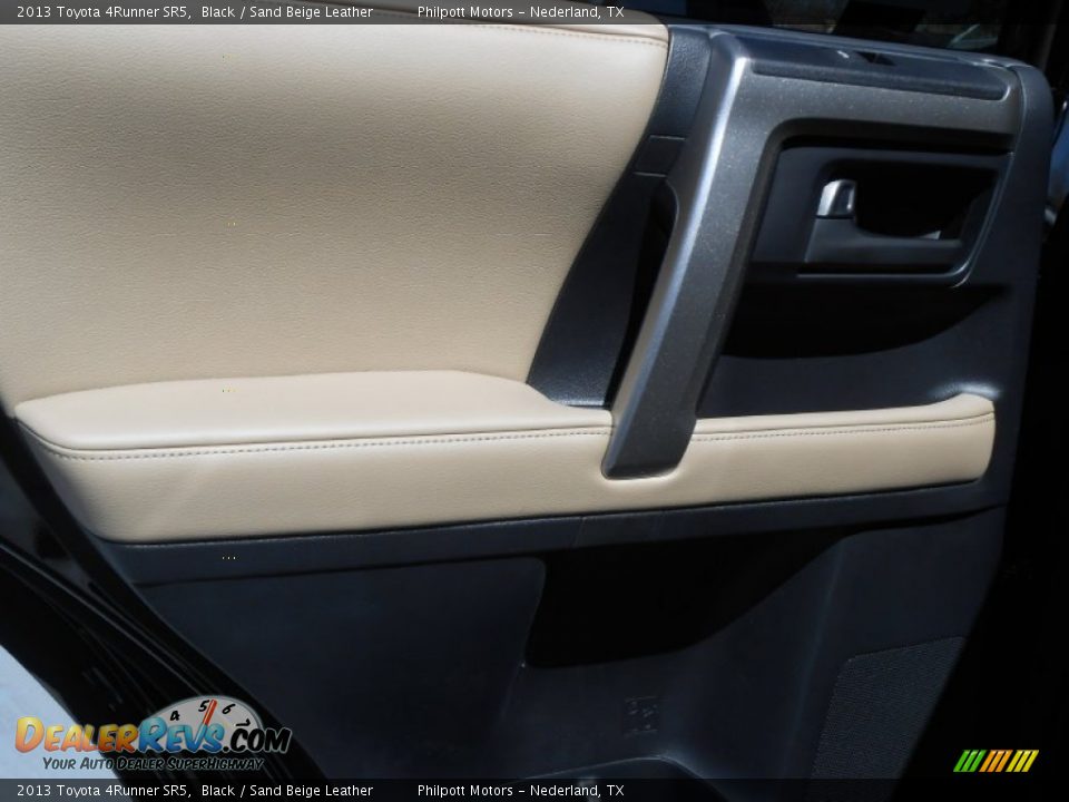 2013 Toyota 4Runner SR5 Black / Sand Beige Leather Photo #20