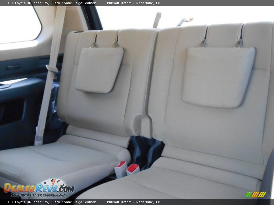 2013 Toyota 4Runner SR5 Black / Sand Beige Leather Photo #22