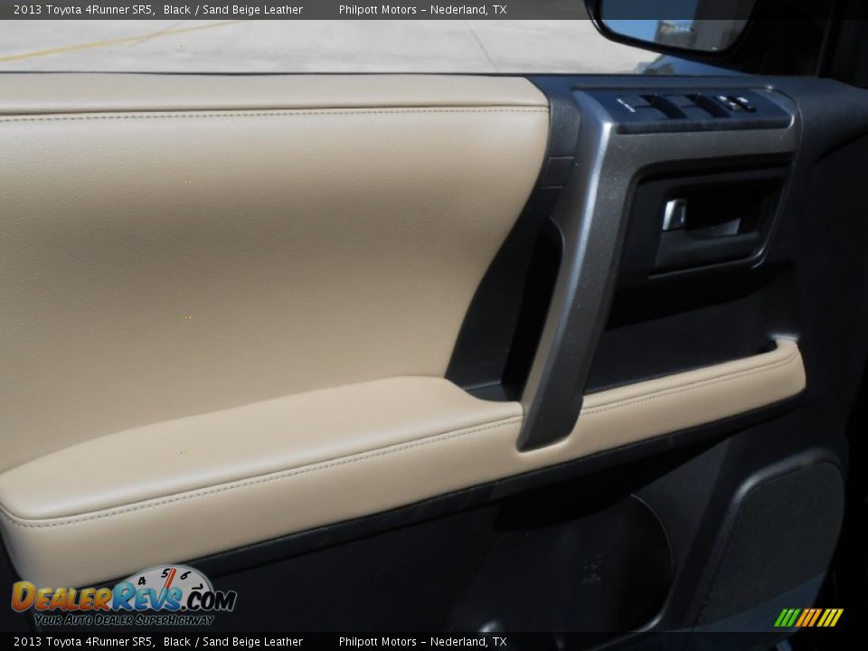 2013 Toyota 4Runner SR5 Black / Sand Beige Leather Photo #23