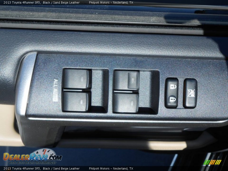 2013 Toyota 4Runner SR5 Black / Sand Beige Leather Photo #24