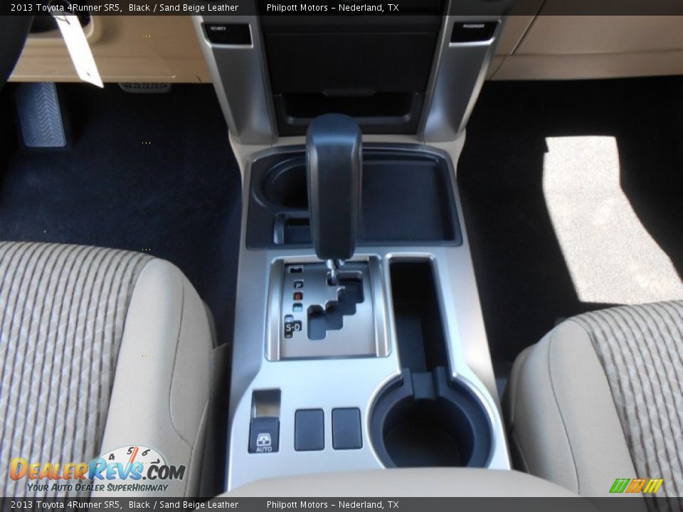 2013 Toyota 4Runner SR5 Black / Sand Beige Leather Photo #30