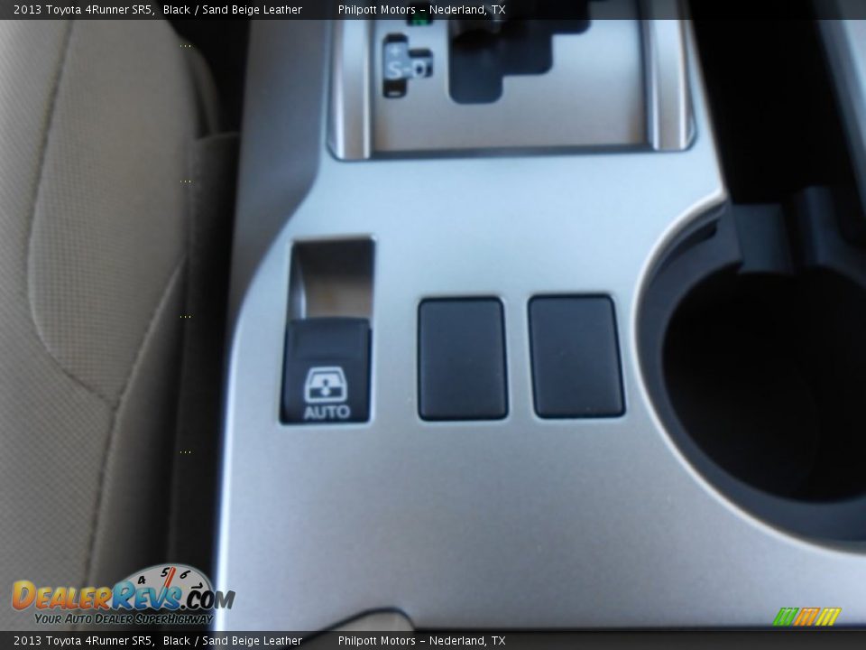 2013 Toyota 4Runner SR5 Black / Sand Beige Leather Photo #31
