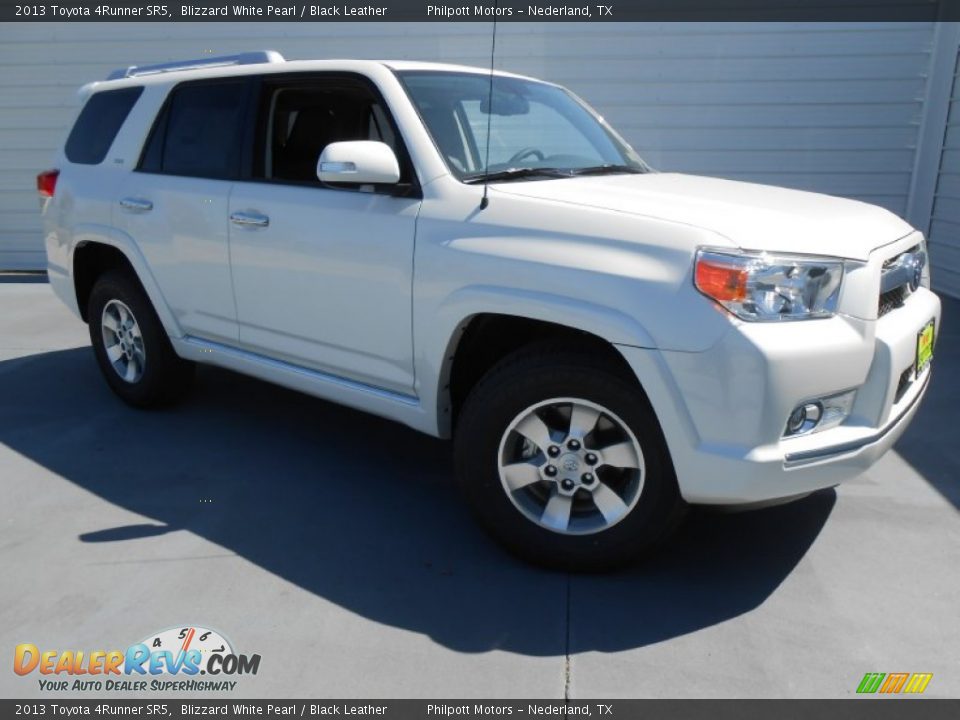 2013 Toyota 4Runner SR5 Blizzard White Pearl / Black Leather Photo #2