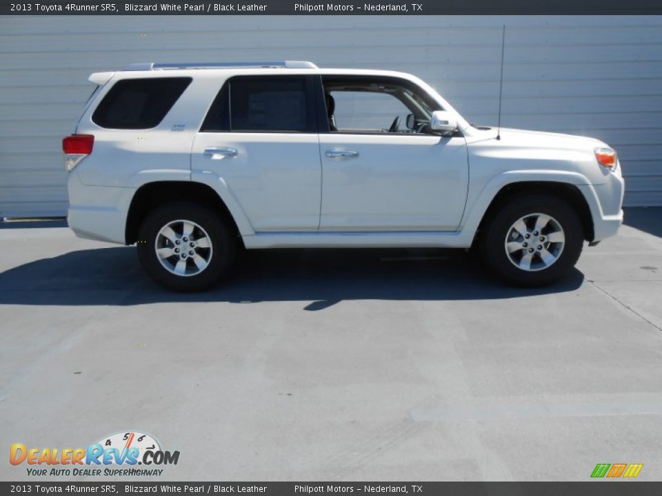 2013 Toyota 4Runner SR5 Blizzard White Pearl / Black Leather Photo #3