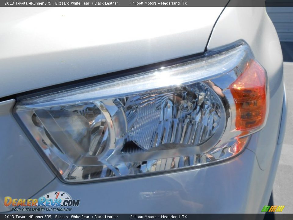 2013 Toyota 4Runner SR5 Blizzard White Pearl / Black Leather Photo #10