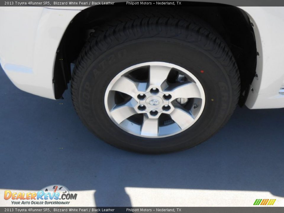 2013 Toyota 4Runner SR5 Blizzard White Pearl / Black Leather Photo #12