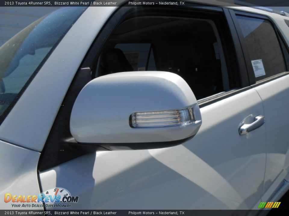 2013 Toyota 4Runner SR5 Blizzard White Pearl / Black Leather Photo #13