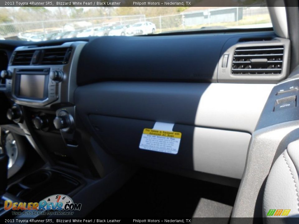 2013 Toyota 4Runner SR5 Blizzard White Pearl / Black Leather Photo #19