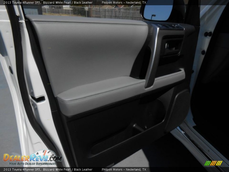2013 Toyota 4Runner SR5 Blizzard White Pearl / Black Leather Photo #22