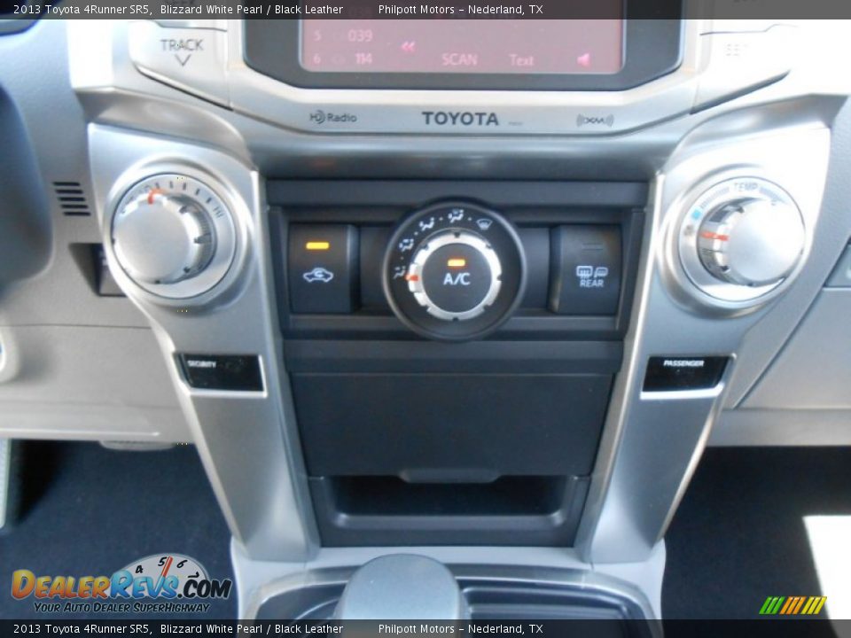 2013 Toyota 4Runner SR5 Blizzard White Pearl / Black Leather Photo #30
