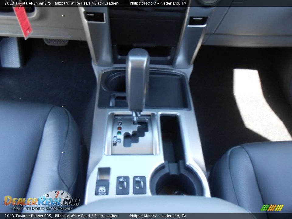 2013 Toyota 4Runner SR5 Blizzard White Pearl / Black Leather Photo #31
