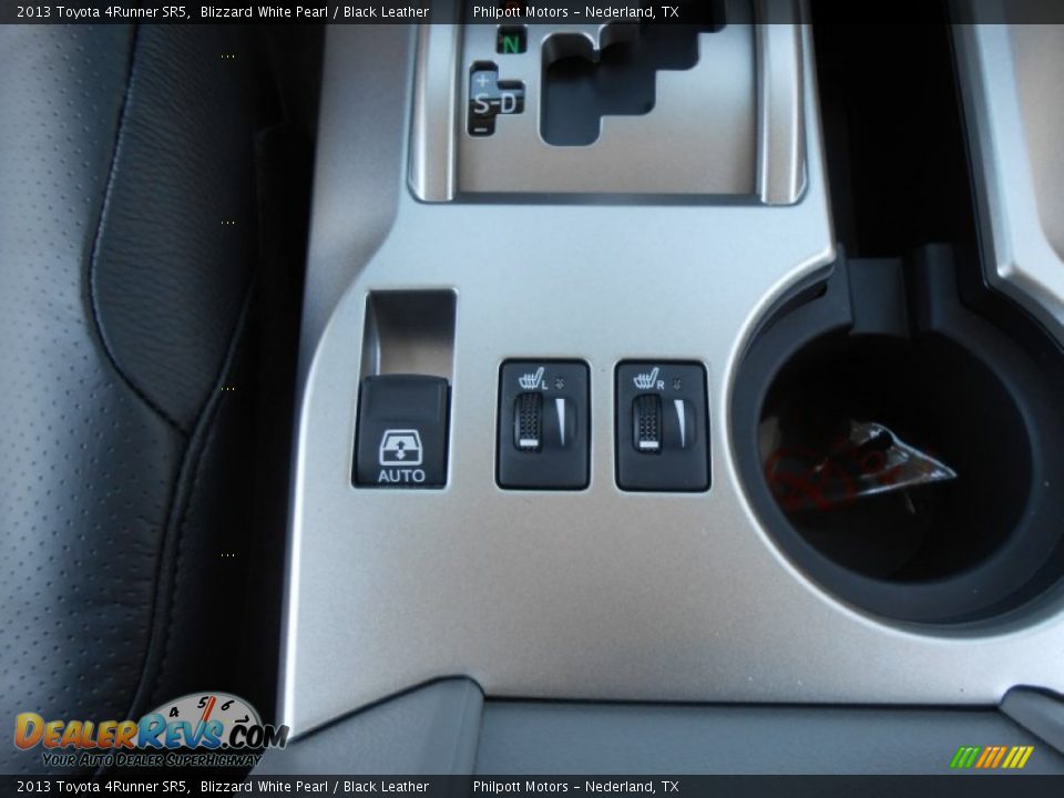 2013 Toyota 4Runner SR5 Blizzard White Pearl / Black Leather Photo #32