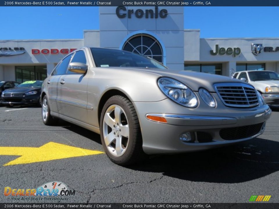 2006 Mercedes-Benz E 500 Sedan Pewter Metallic / Charcoal Photo #1