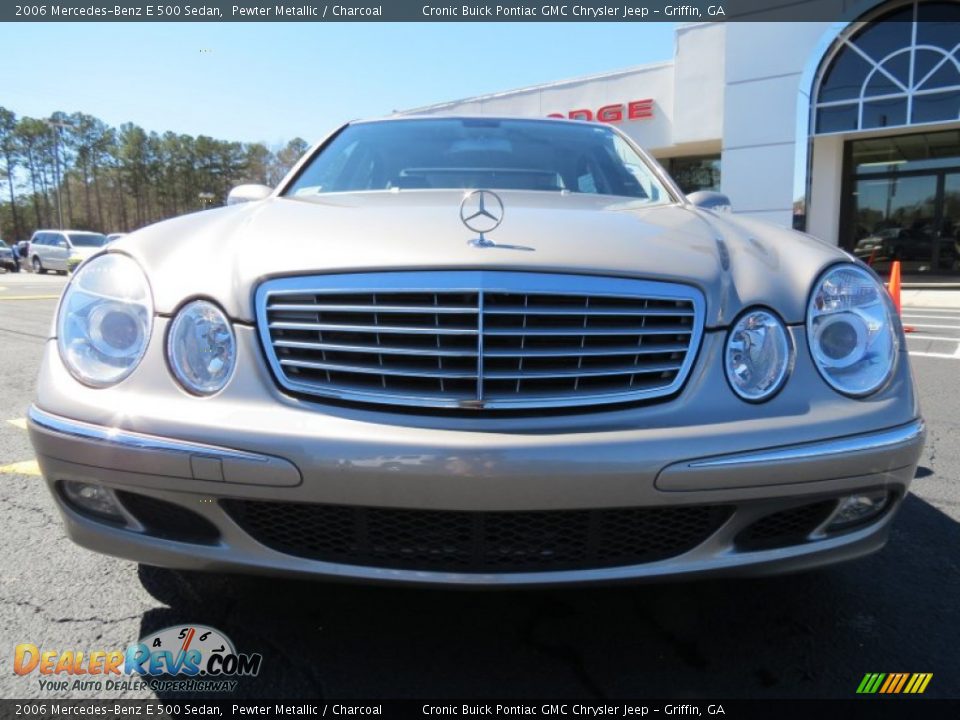 2006 Mercedes-Benz E 500 Sedan Pewter Metallic / Charcoal Photo #2