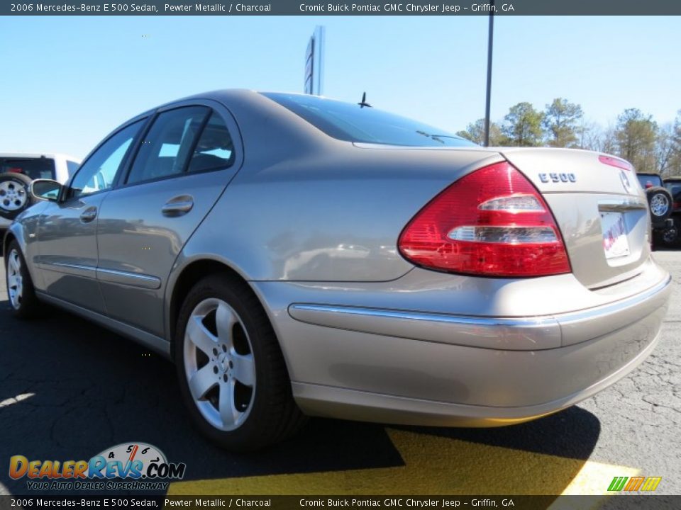 2006 Mercedes-Benz E 500 Sedan Pewter Metallic / Charcoal Photo #5