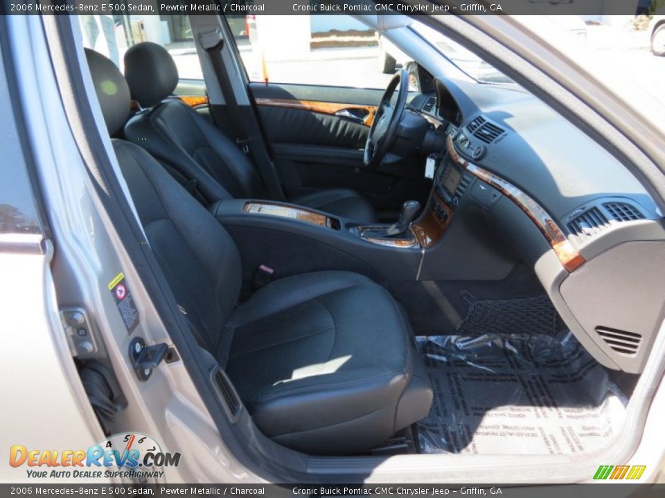 2006 Mercedes-Benz E 500 Sedan Pewter Metallic / Charcoal Photo #18