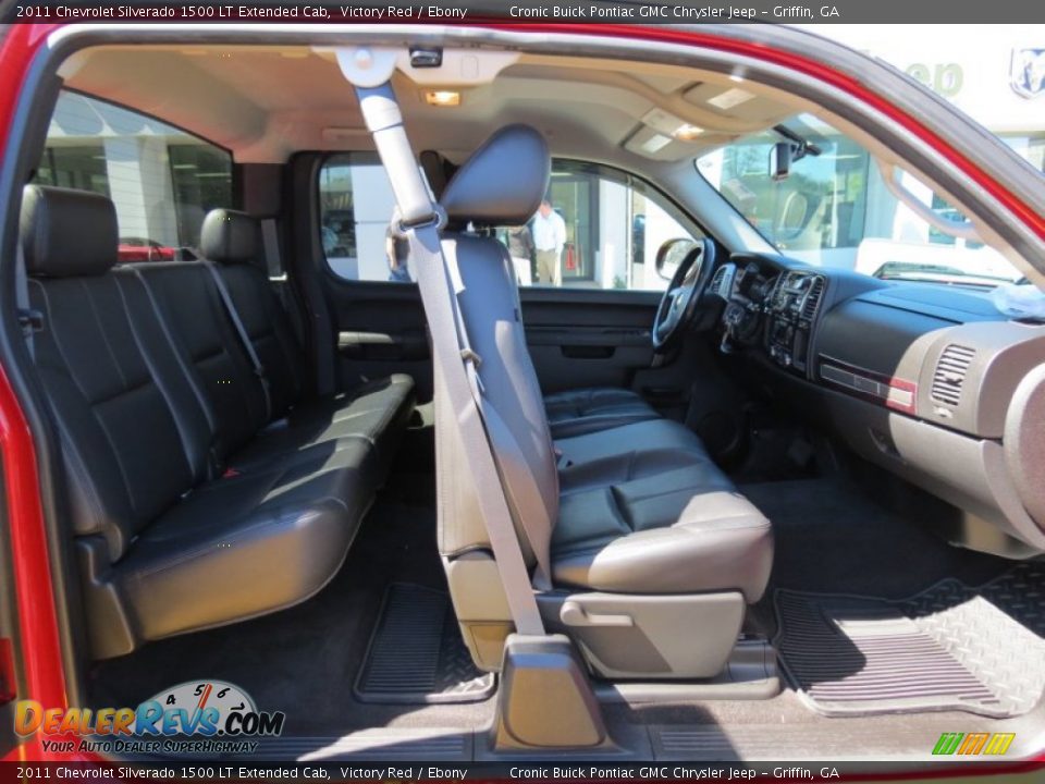 2011 Chevrolet Silverado 1500 LT Extended Cab Victory Red / Ebony Photo #16