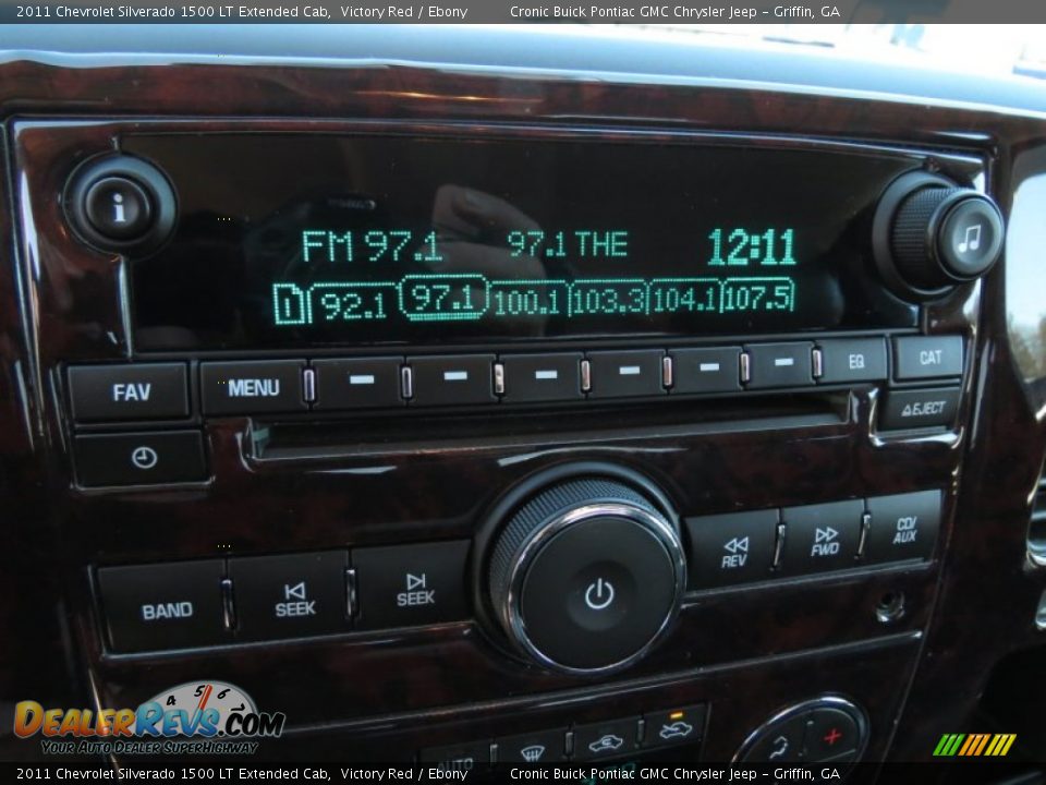 2011 Chevrolet Silverado 1500 LT Extended Cab Victory Red / Ebony Photo #21