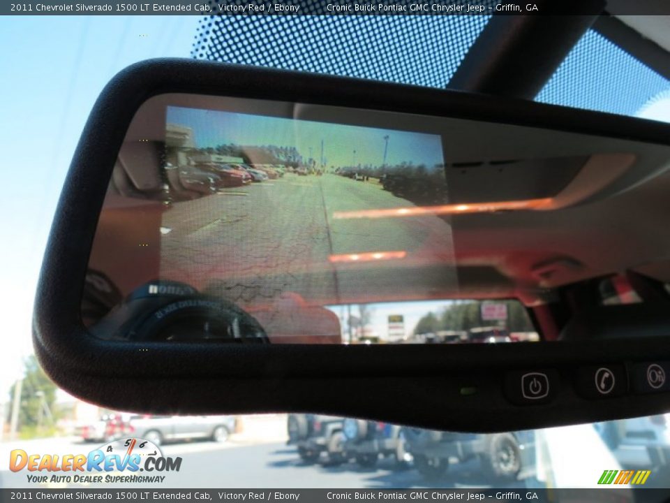 2011 Chevrolet Silverado 1500 LT Extended Cab Victory Red / Ebony Photo #24