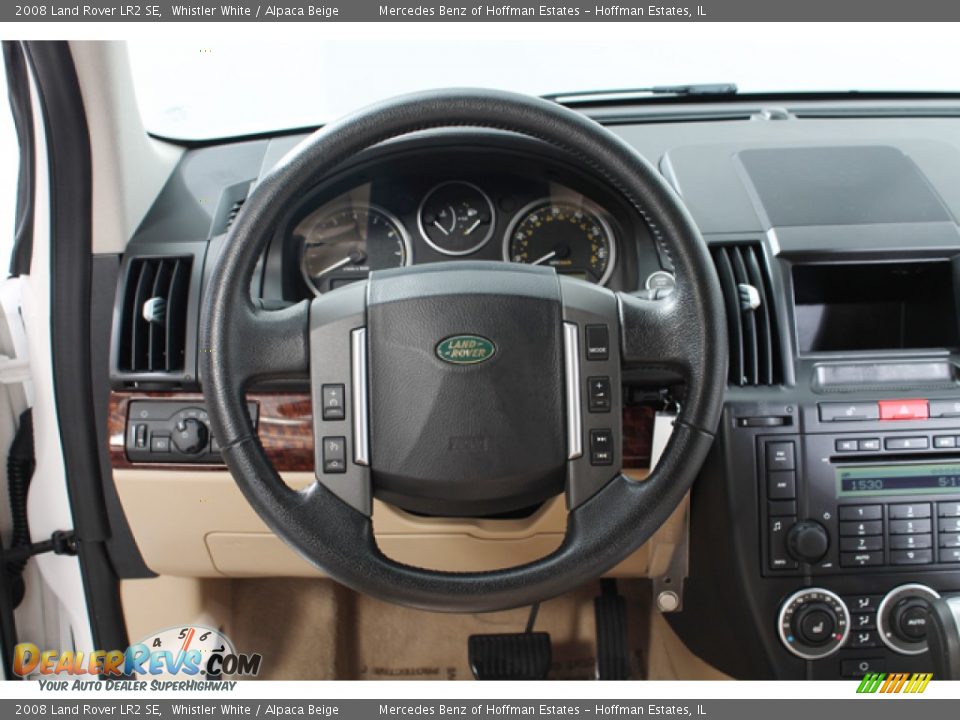 2008 Land Rover LR2 SE Steering Wheel Photo #7