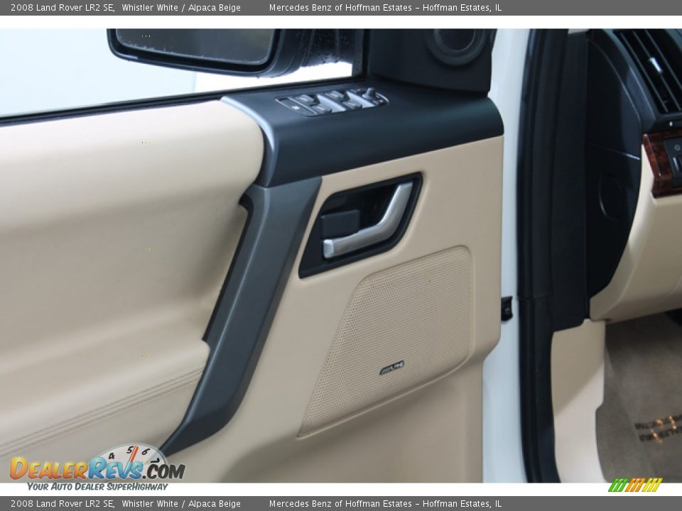 2008 Land Rover LR2 SE Whistler White / Alpaca Beige Photo #17