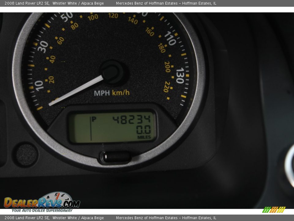 2008 Land Rover LR2 SE Whistler White / Alpaca Beige Photo #26