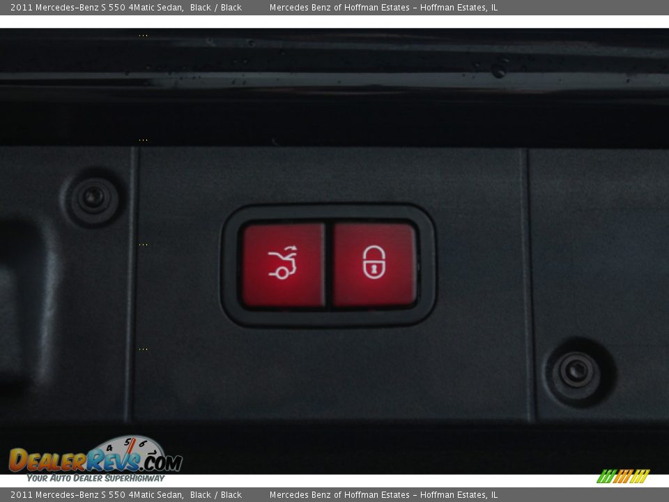 2011 Mercedes-Benz S 550 4Matic Sedan Black / Black Photo #21