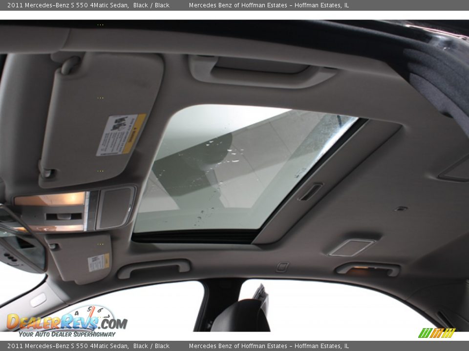 2011 Mercedes-Benz S 550 4Matic Sedan Black / Black Photo #23