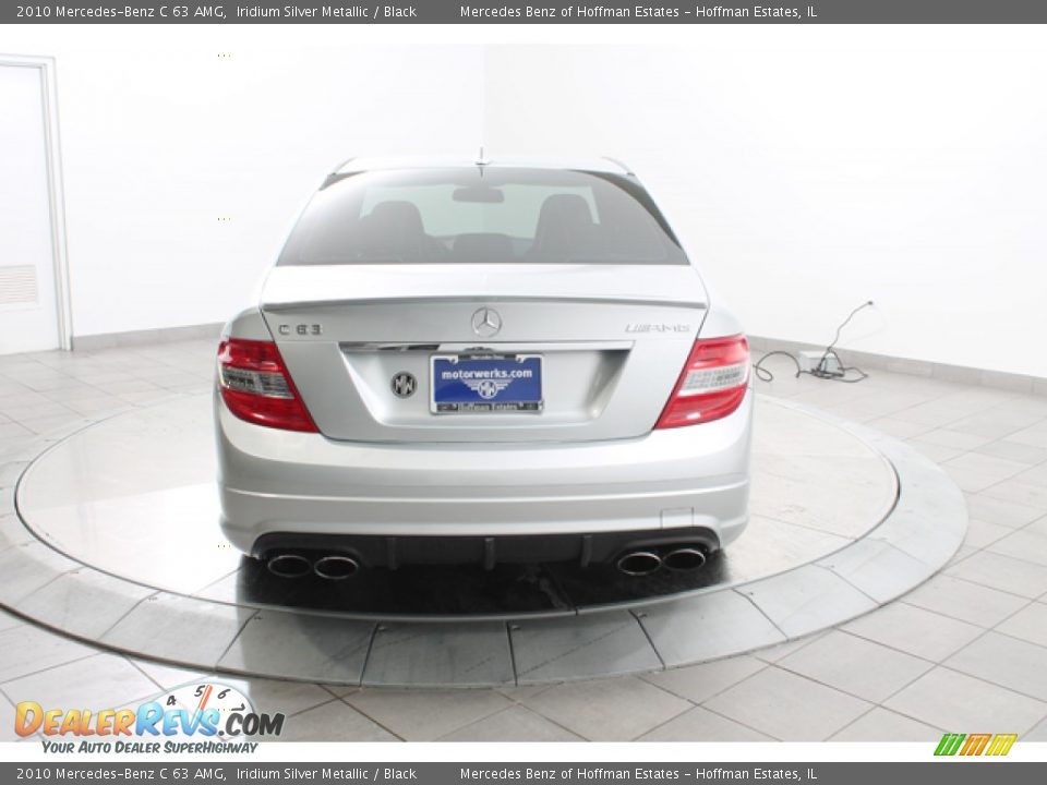 2010 Mercedes-Benz C 63 AMG Iridium Silver Metallic / Black Photo #4