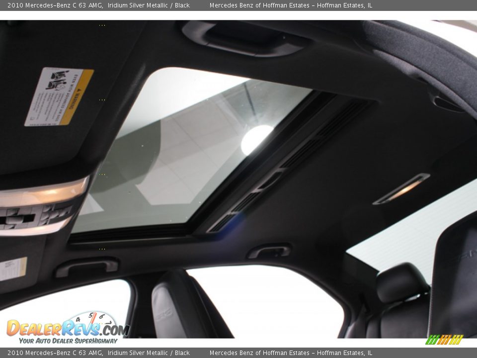 2010 Mercedes-Benz C 63 AMG Iridium Silver Metallic / Black Photo #22