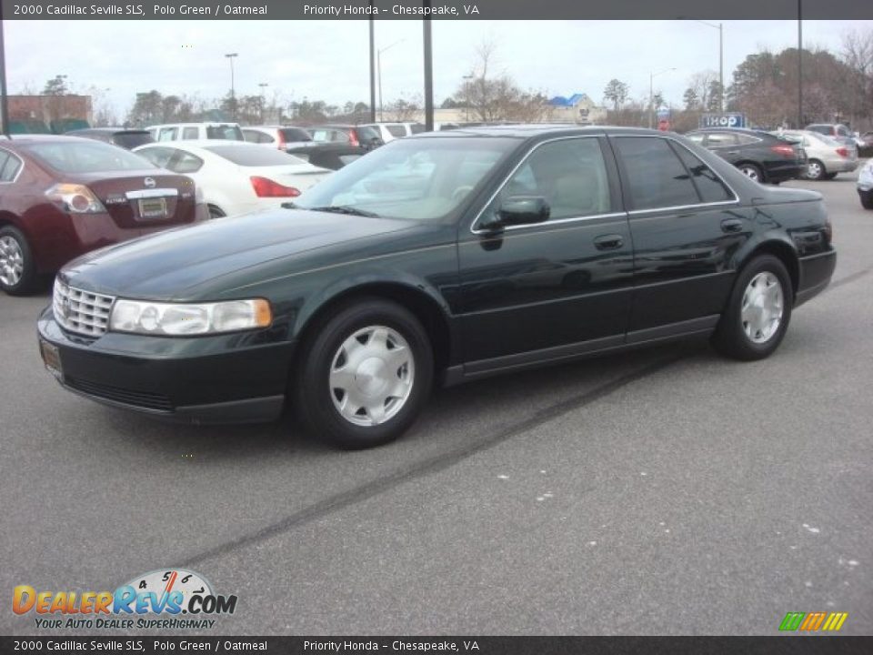 2000 Cadillac Seville SLS Polo Green / Oatmeal Photo #2