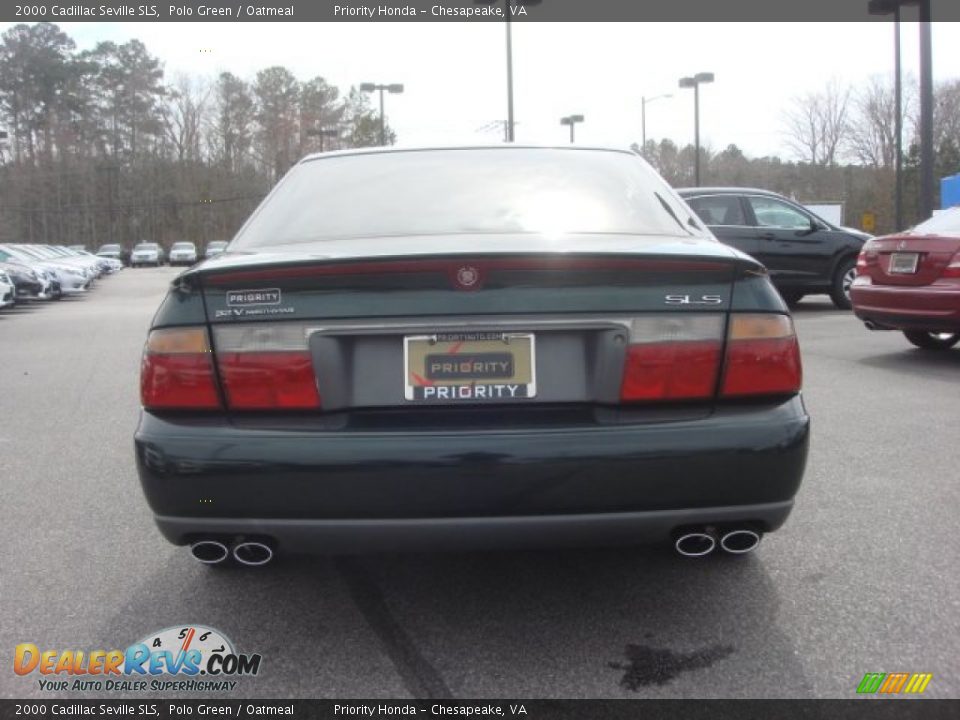 2000 Cadillac Seville SLS Polo Green / Oatmeal Photo #4