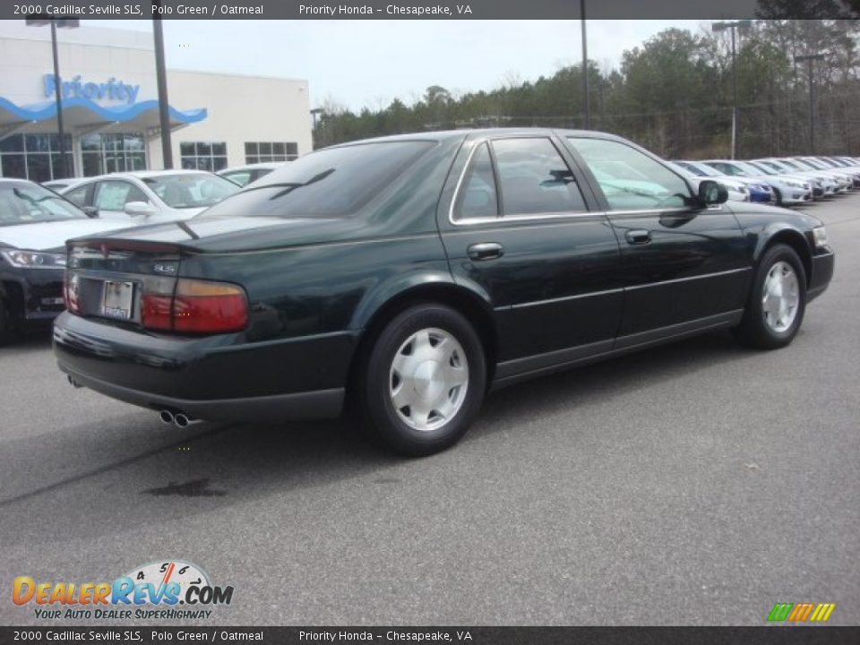 2000 Cadillac Seville SLS Polo Green / Oatmeal Photo #5