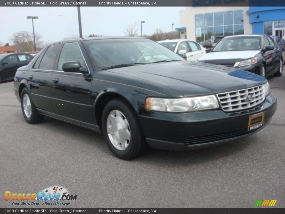 2000 Cadillac Seville SLS Polo Green / Oatmeal Photo #6