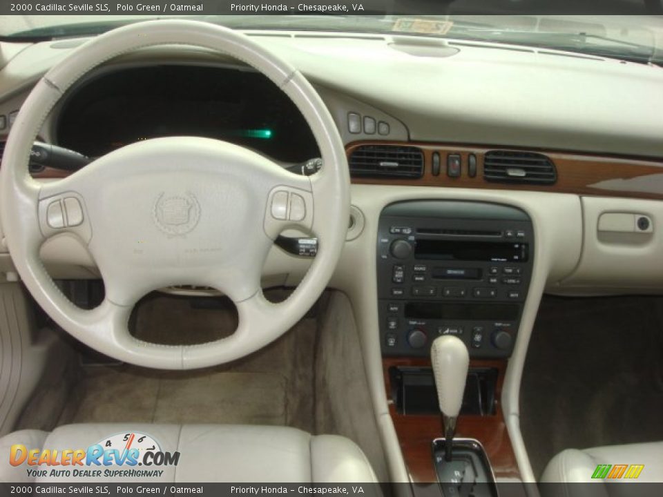 2000 Cadillac Seville SLS Polo Green / Oatmeal Photo #10