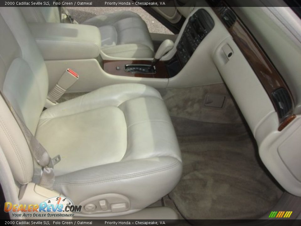2000 Cadillac Seville SLS Polo Green / Oatmeal Photo #12