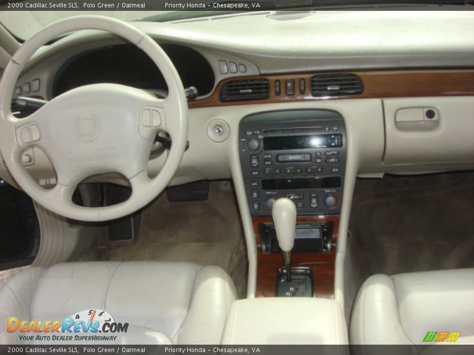 2000 Cadillac Seville SLS Polo Green / Oatmeal Photo #13