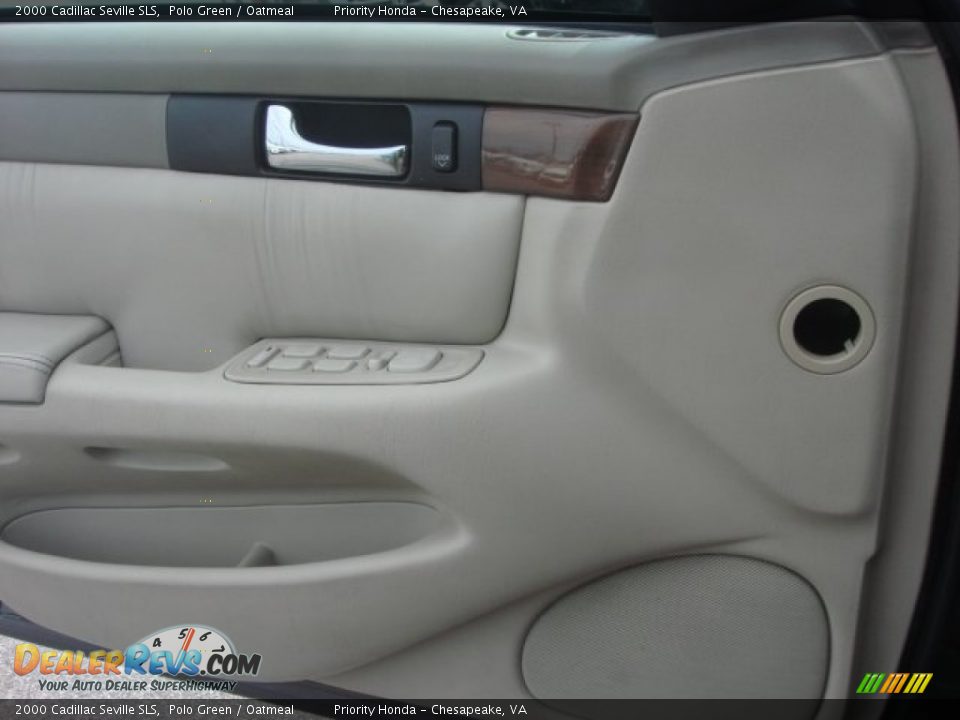 2000 Cadillac Seville SLS Polo Green / Oatmeal Photo #16