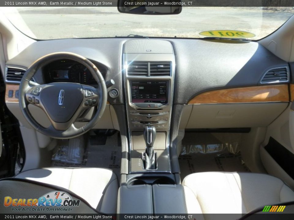 Dashboard of 2011 Lincoln MKX AWD Photo #8