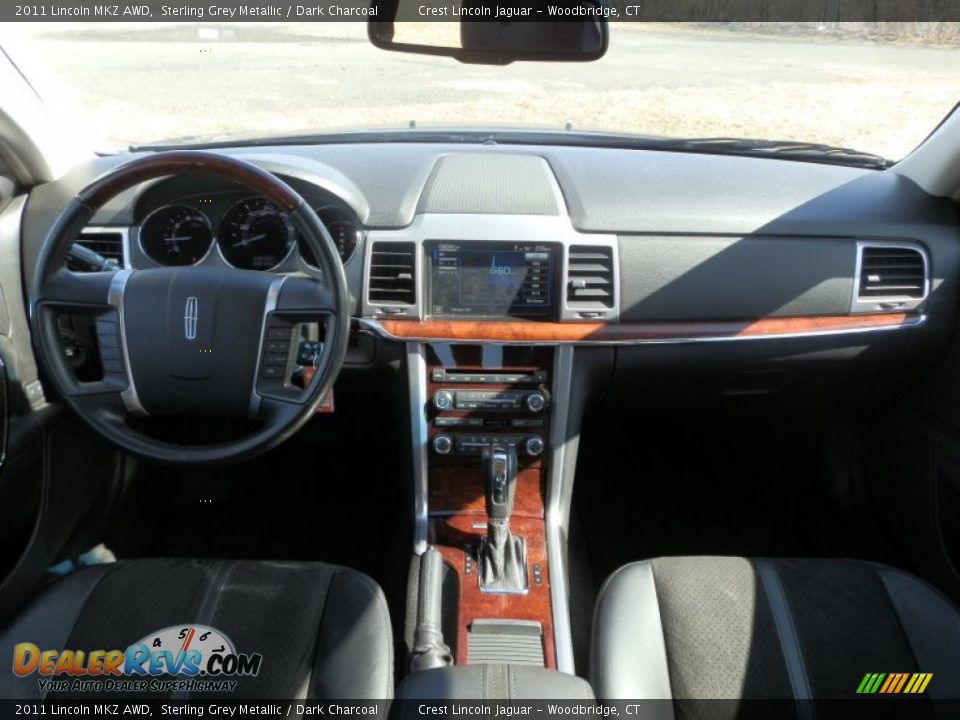 2011 Lincoln MKZ AWD Sterling Grey Metallic / Dark Charcoal Photo #8